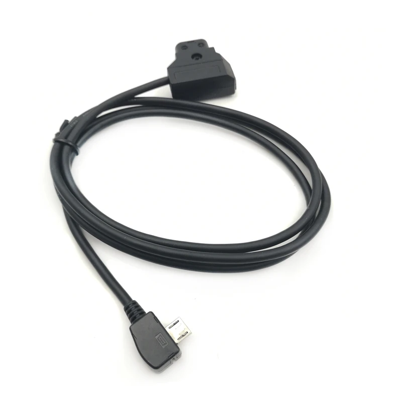 Кабель питания Tilta Nucleus Nano Follow Focus P-tap D-tap для Micro USB 90 градусов под прямым углом |