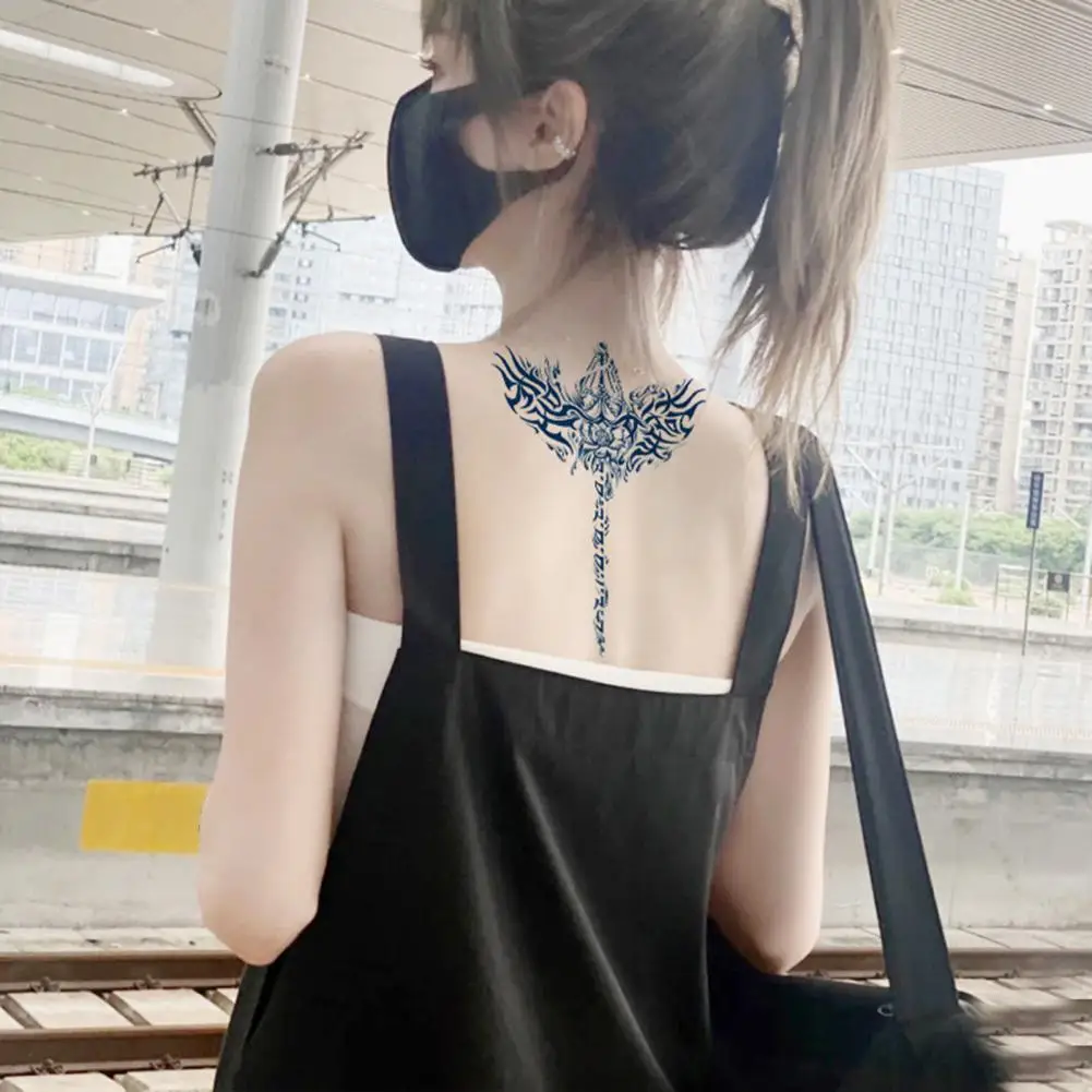 Милые искусственные цветы Временные татуировки наклейки крутые вещи