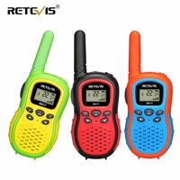retevis ra617 walkie talkie kids 3pcs camping hiking best birthday gift toy walkie talkies for boys and girls childrens radio