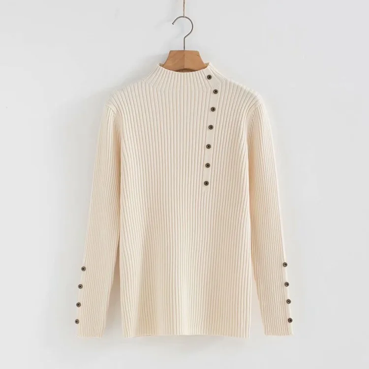 Женские весенние свитера женские топы с длинными рукавами вязаные пуловеры