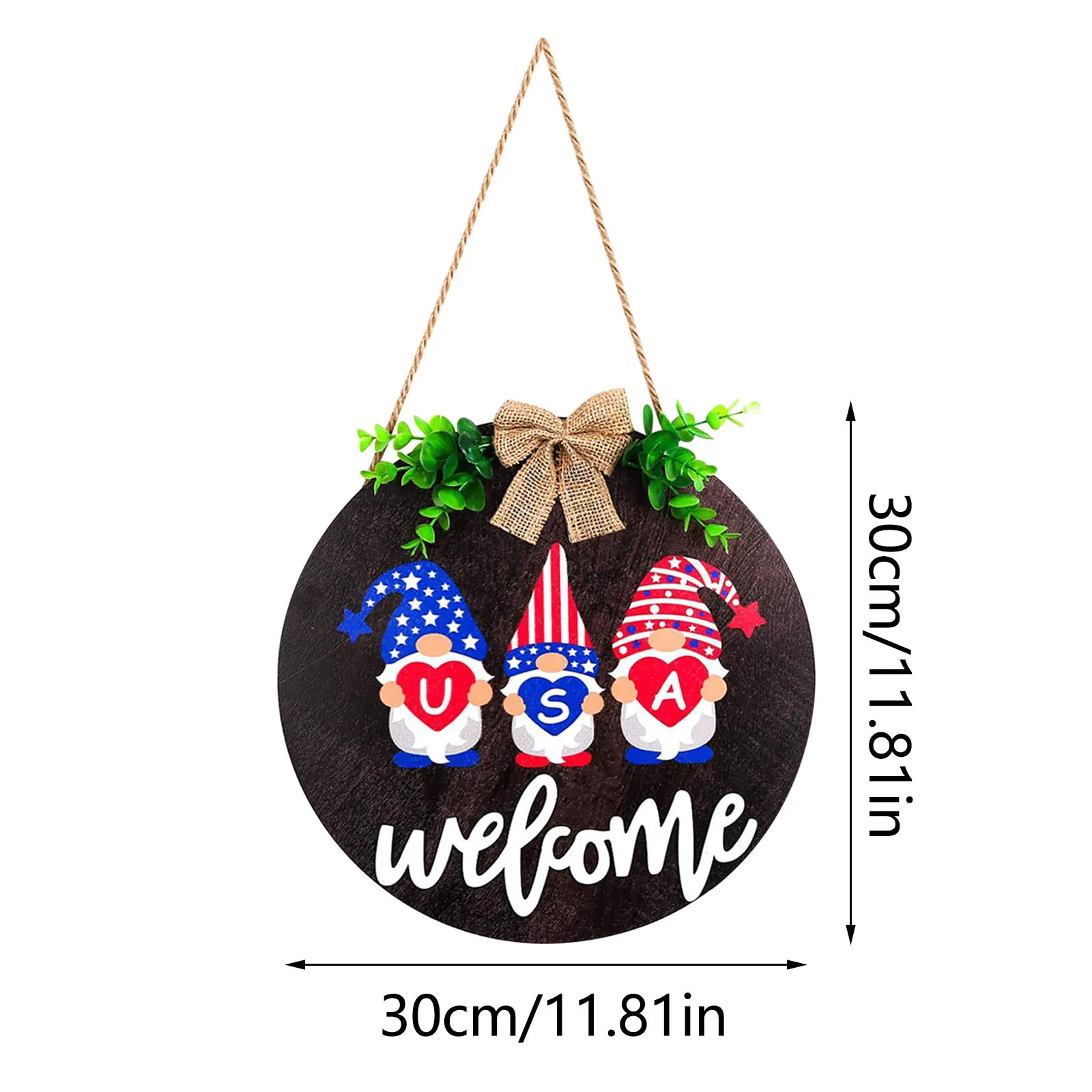 

Independence Day Decoration Pendant American Festival Home Decoration Accessories Dwarf Festival Wreath Home Decoration Accessor