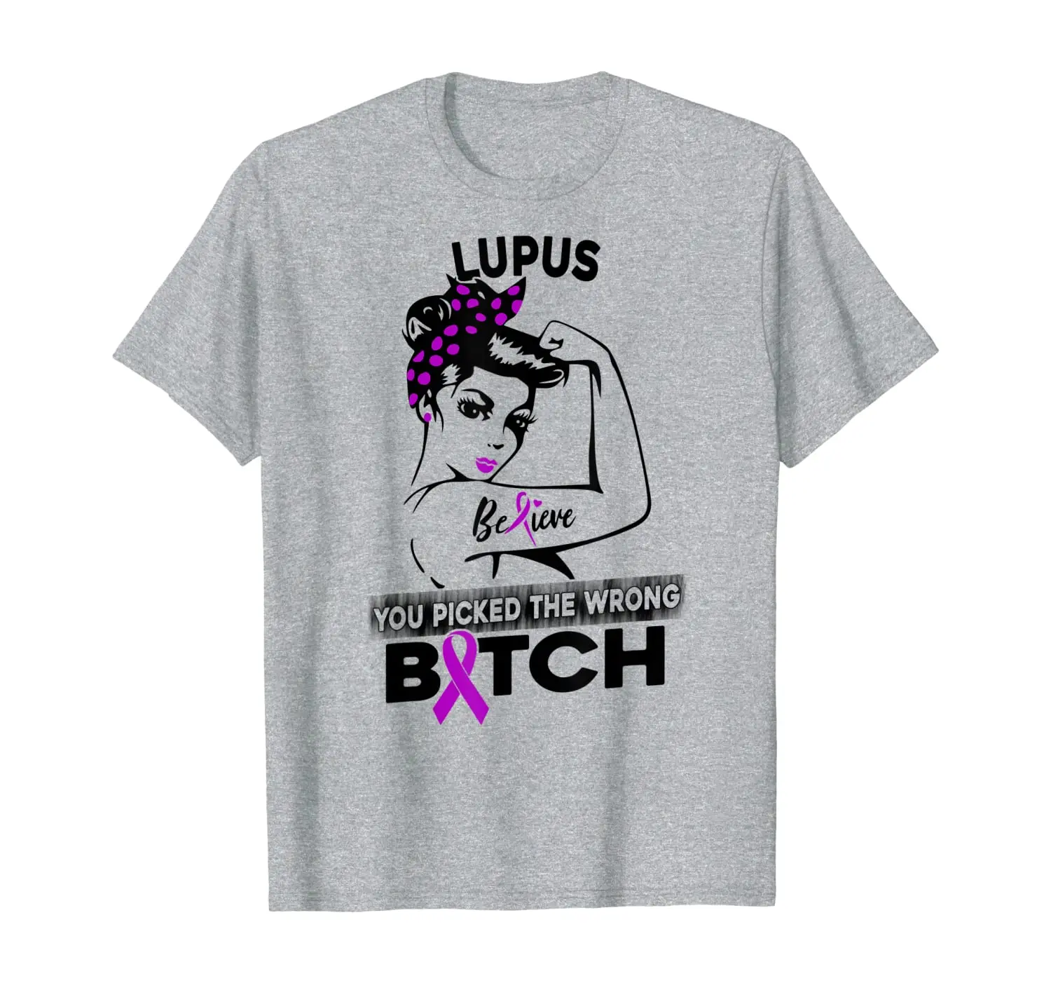 

lupus picked wrong bitch shirt funny