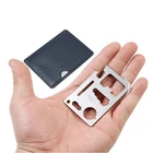 Карманный инструмент 11 в 1, карточный нож, охота, выживание, кемпинг, военный, многофункциональный карточный нож