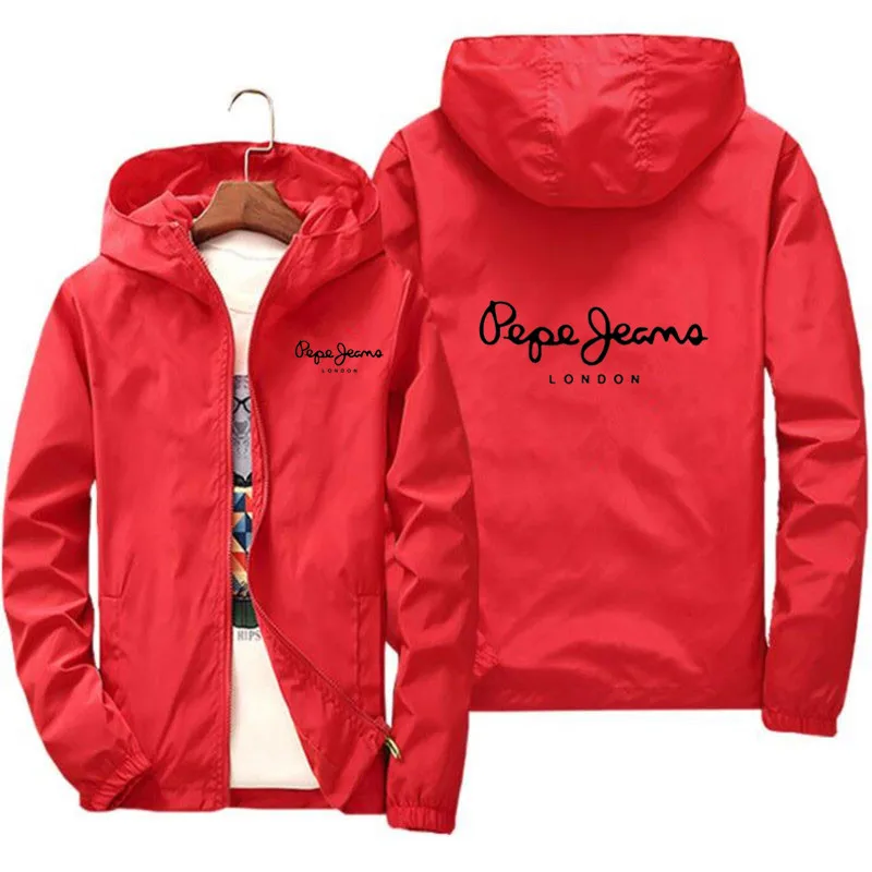 Новая куртка Pepe-Jeans-London Мужская модная Повседневная ветровка мужские пальто