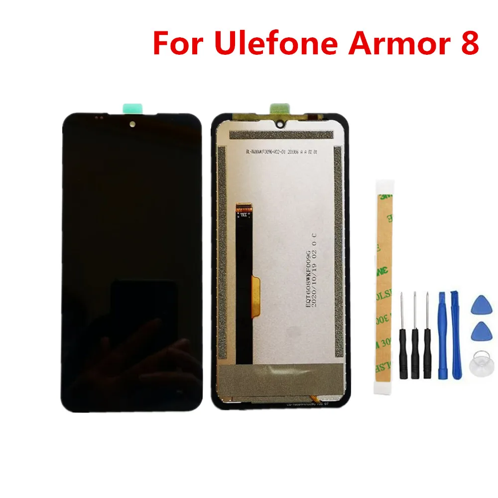 ЖК-дисплей для Ulefone Armor 8 6 1 дюйма с сенсорным экраном инструменты в сборе |