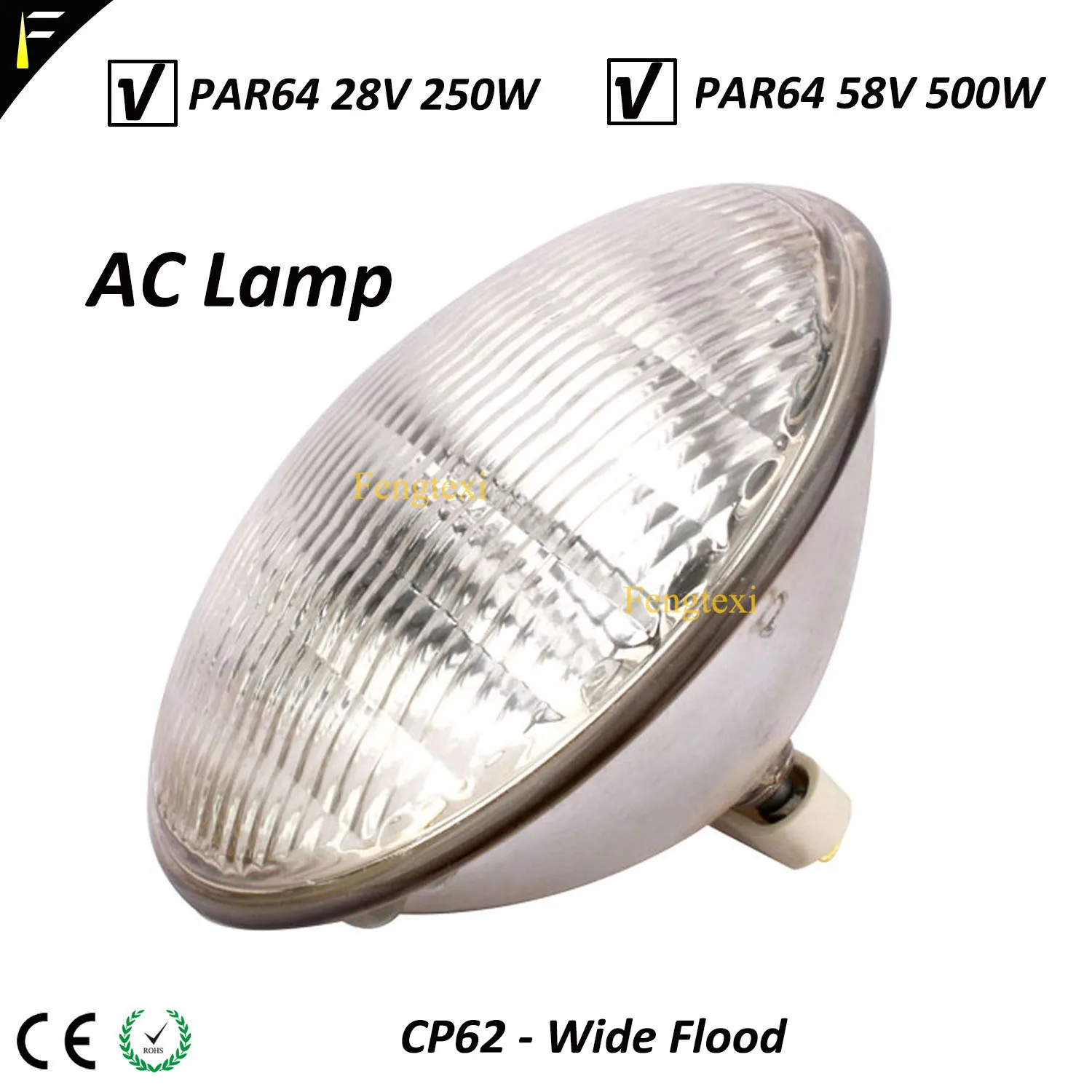 Традиционная лампа Par Par64 28 в 250 Вт переменного тока CP60 для светильник Light 64 ACL VNSP