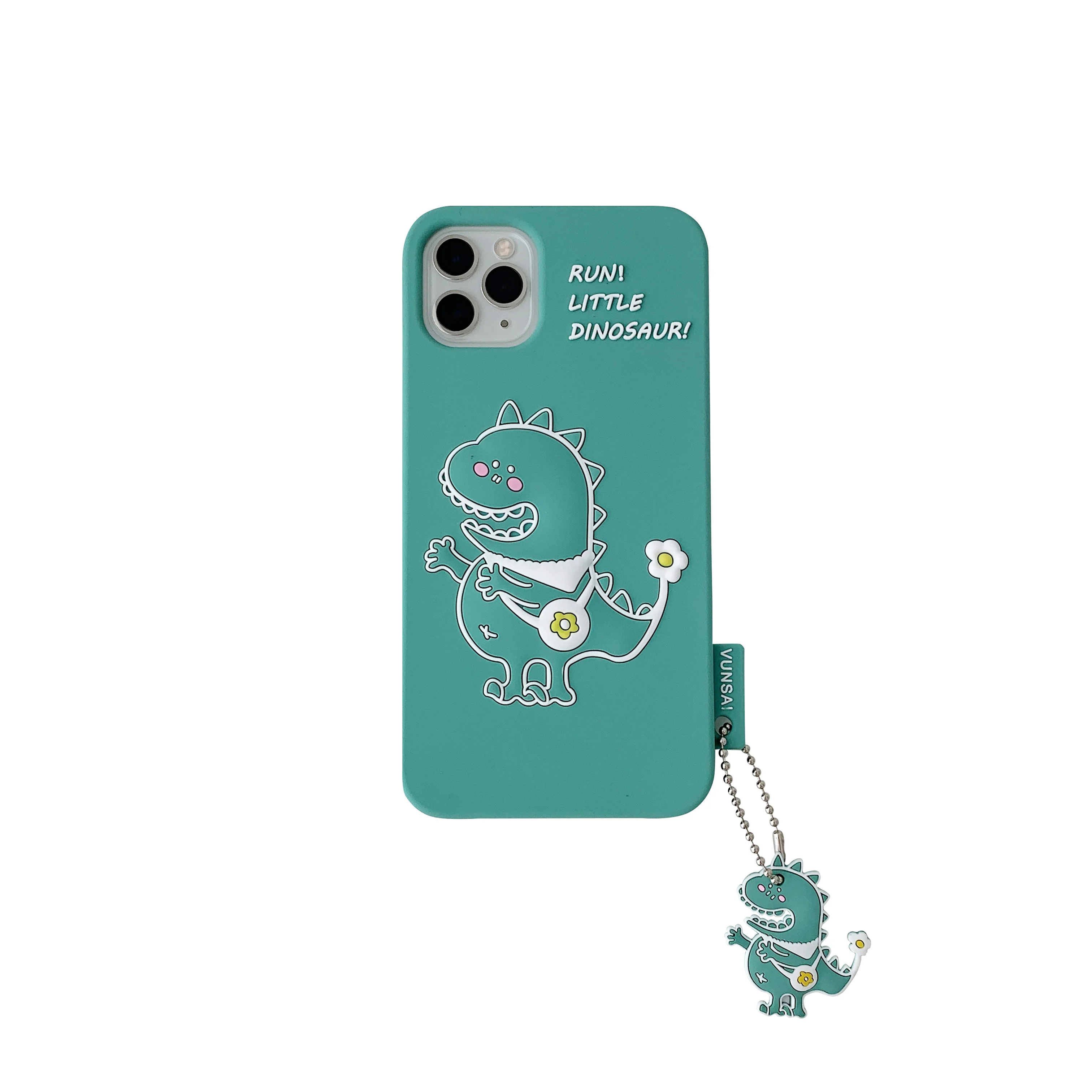 

The pattern of a couple dinosaurs is suitable for iPhone 11 and iPhone 12 series mobile phone cases