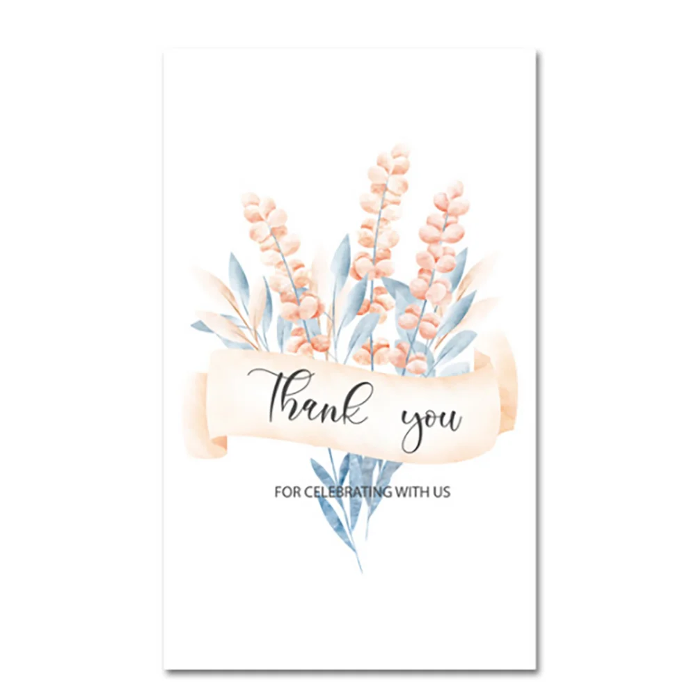 

White paper card 10-30pcs "thank you"Small card Gift decoration card Writable card wedding Favors card 9x5.4cm