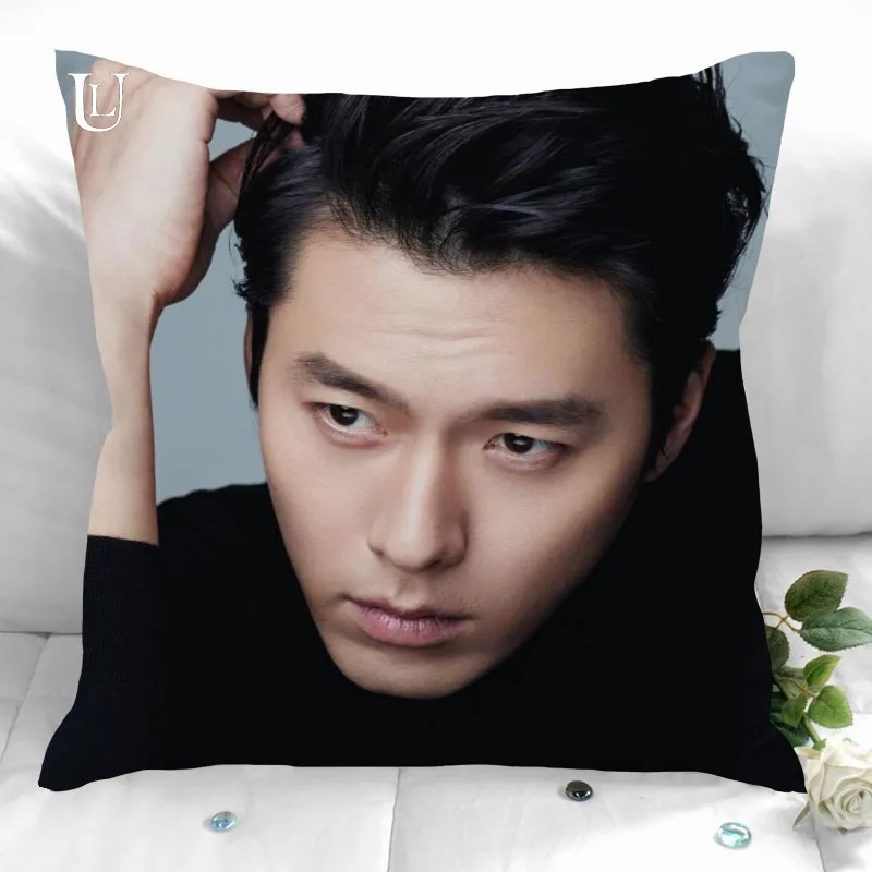 Новинка наволочки Hyun Bin с принтом квадратная наволочка домашняя декоративная