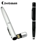 Металлический флеш-накопитель USB2.0, 8 ГБ, 16 ГБ, 32 ГБ, 64 ГБ, 128 ГБ, 256 ГБ, емкостный стилус, шариковая ручка, флешки, Usb-карта памяти, модель ручки