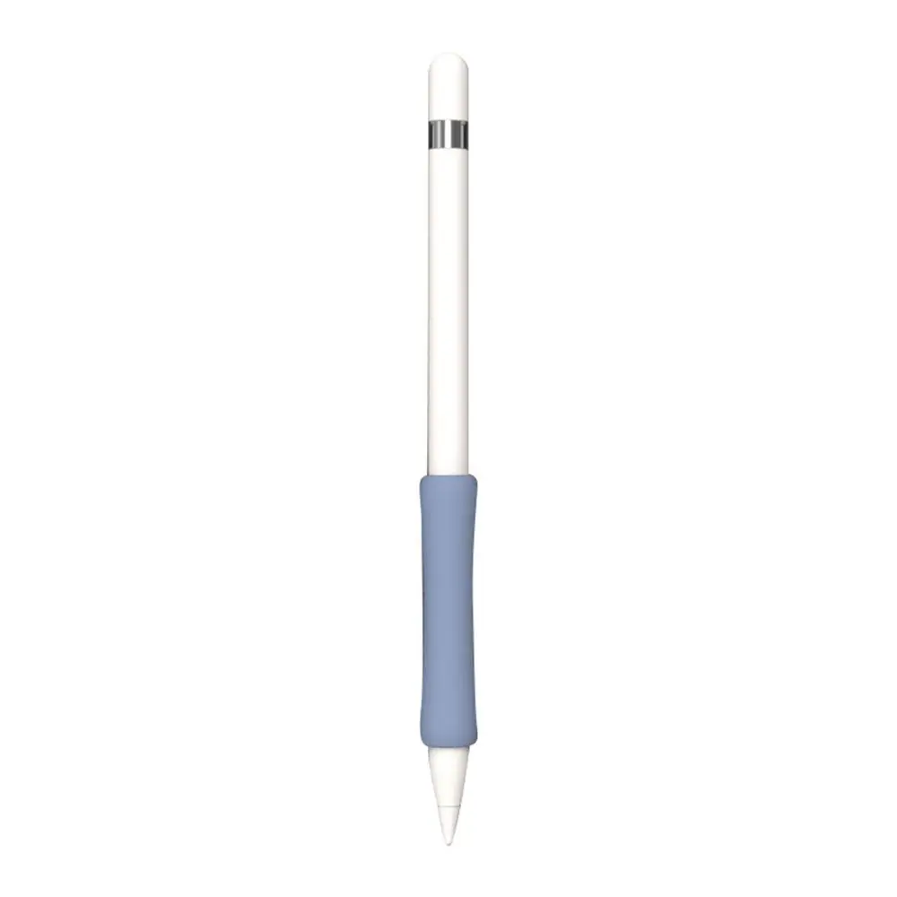 Фото Мягкий силиконовый чехол-накладка для стилуса, защитный чехол для Apple Pencil 1/2 №1
