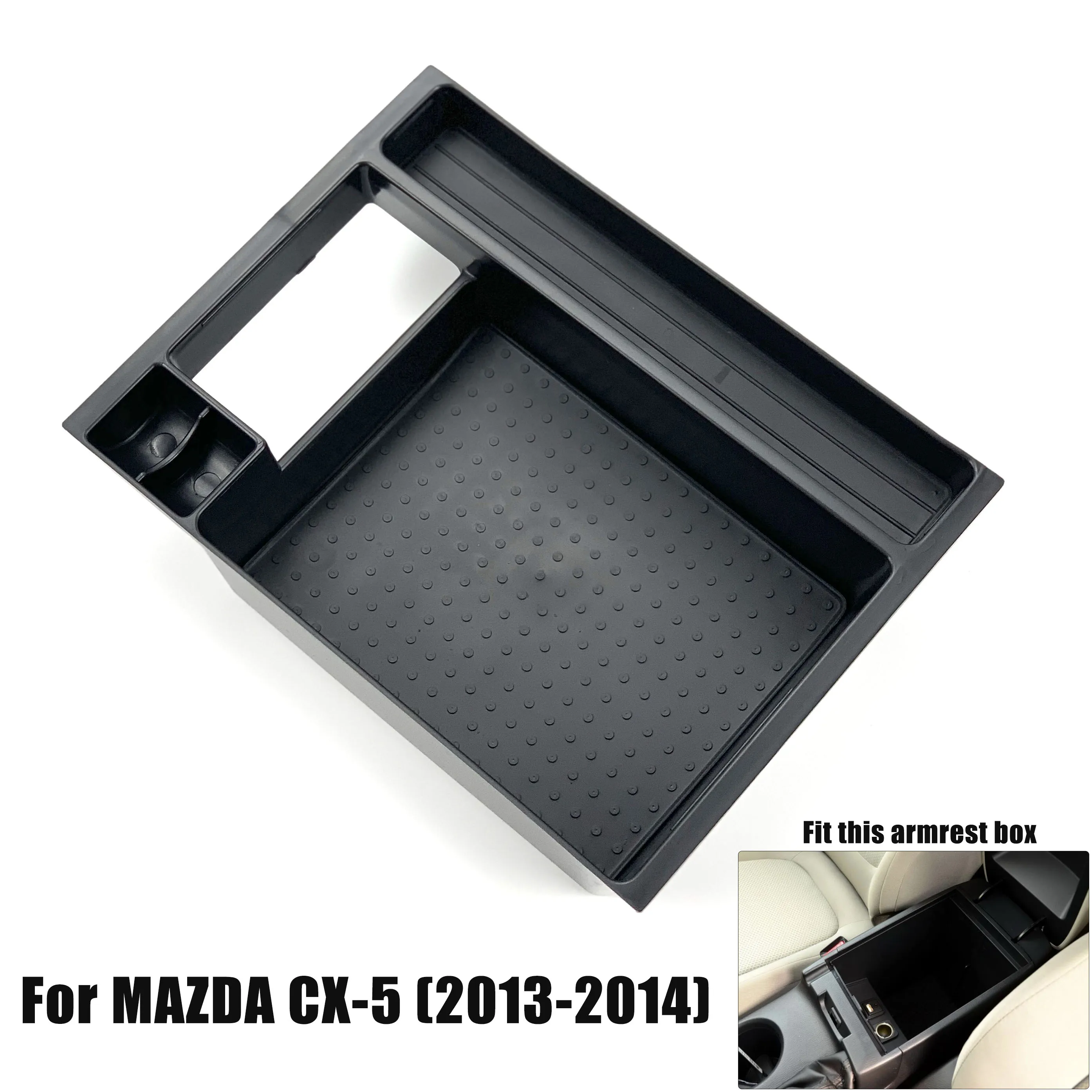 For MAZDA 3 6 AXELA ATENZA CX-5 CX5 CX-8 CX8 CX-9 CX9 Car Accessories Central Armrest Storage Box Console Tray Holder Case Pall |