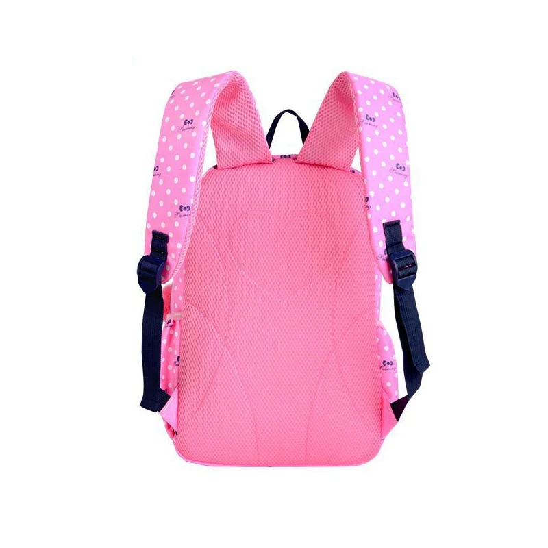 Новинка 3 шт./компл. школьные сумки с принтом рюкзак школьный модные детские милые