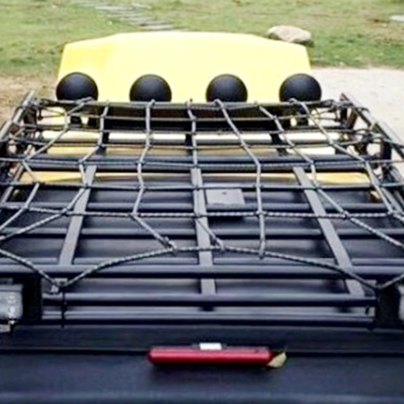 Повышающая прочность багажная сетка на крышу автомобиля подходит для