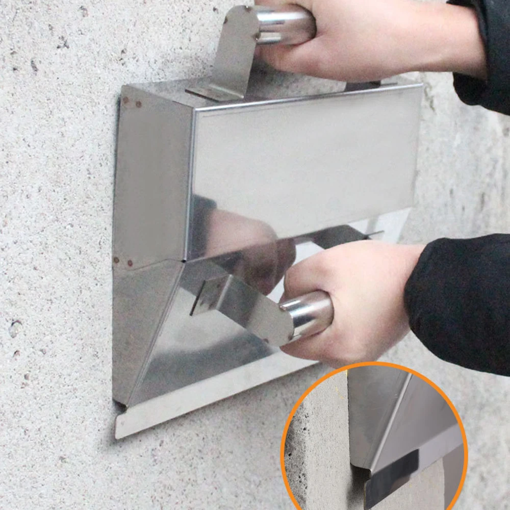 

High Performance Plaster Scraper With Handle Mortar Hand Tools Anti Slip Cement Wall Decor Stainless Steel Durable Cement File
