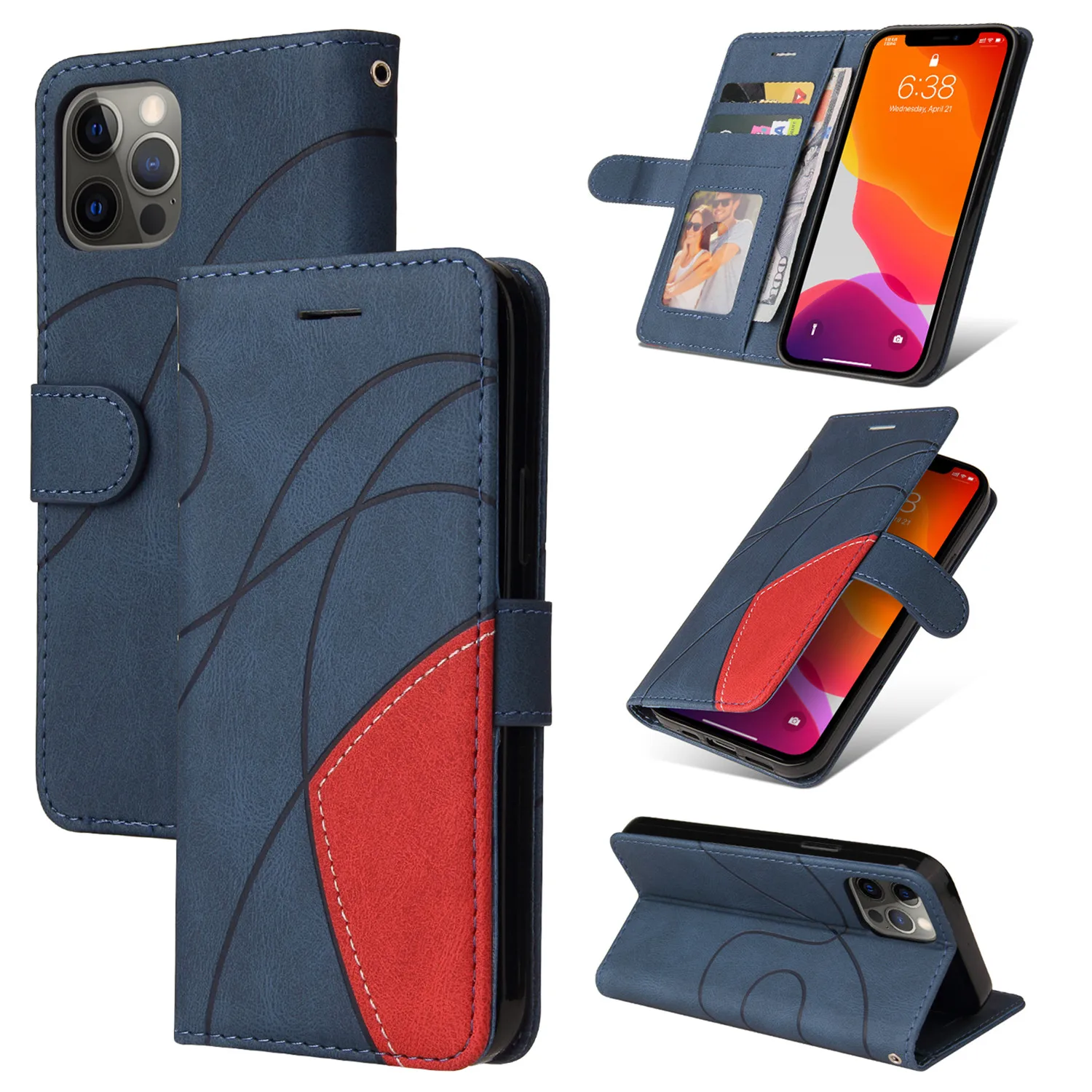 

A6 A7 A8 A9 J4 J6 Plus 2018 Leather Wallet Phone Case For Samsung Galaxy J1 2016 J3 J5 J7 A3 A5 2017 Flip Stand Bag Cover Coque