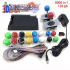 3D Wi-Fi Pandora Saga EX коробка 8000 в 1 DIY Kit копия Sanwa Джойстик и кнопки игровой консоли набор аркадных игр машина 2 играет