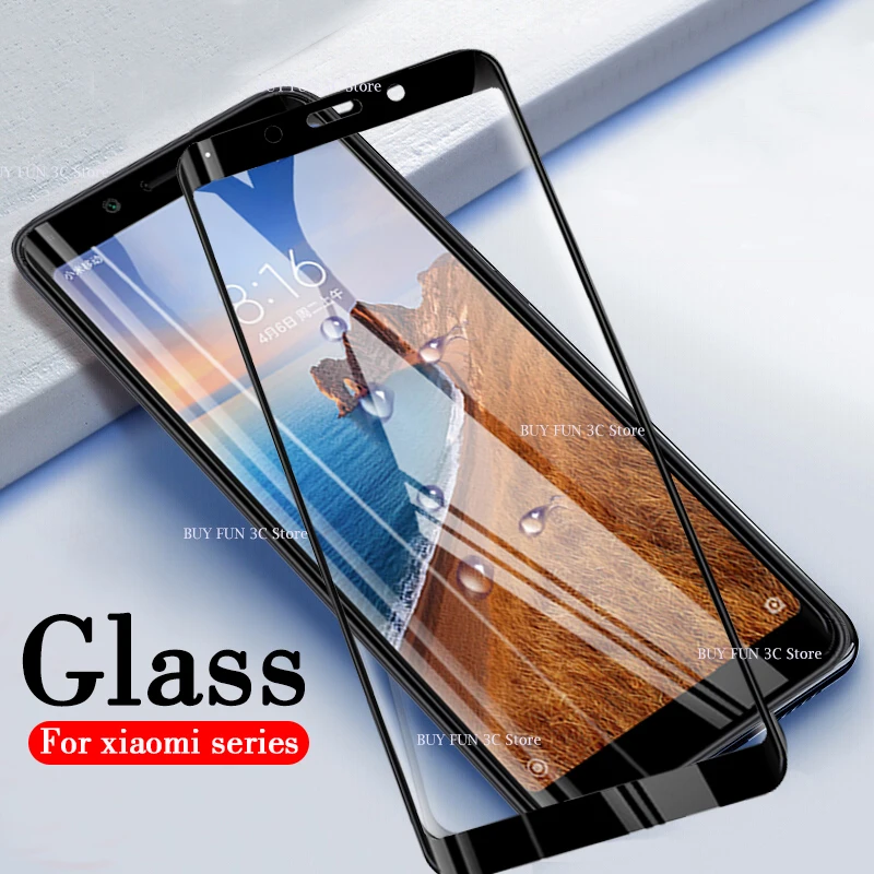 Защитное стекло ksiomi redmi 6a закаленное для xiaomi 7a 5a защитная пленка экрана xiami xiomi A7 A6