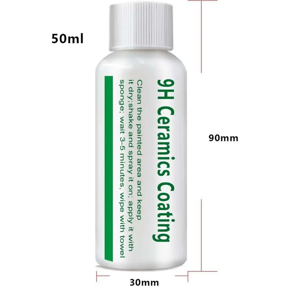 9H Ceramics Coating Oxidation Hydrophobic Agent Polish Care Car Liquid Ceramic Coat Auto Accessories Maintenance | Автомобили и