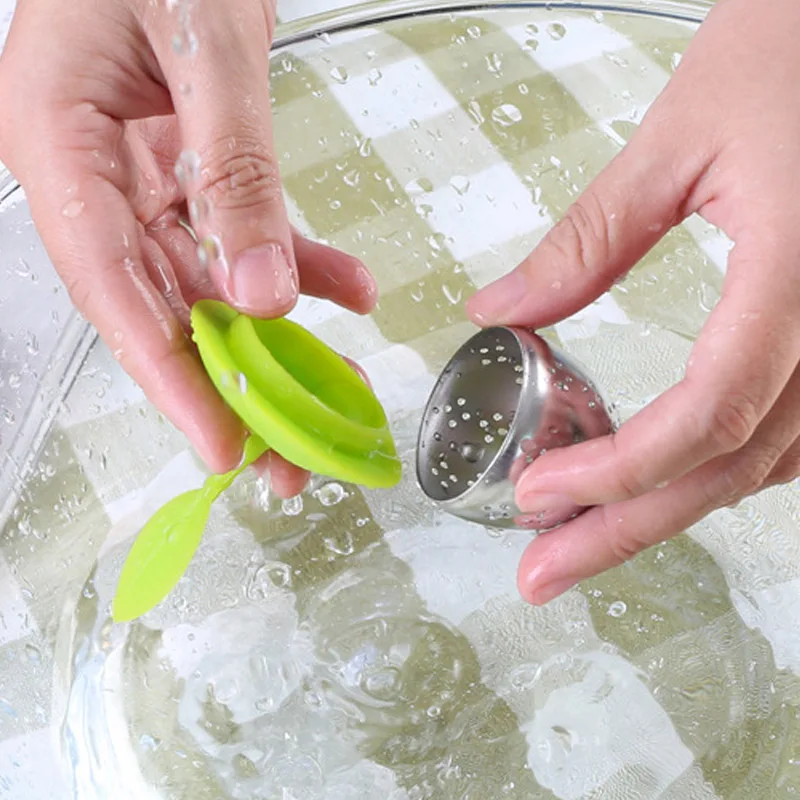 Кухонные гаджеты силиконовый многоразовый фильтр для заварки чая пищевой 1 шт.