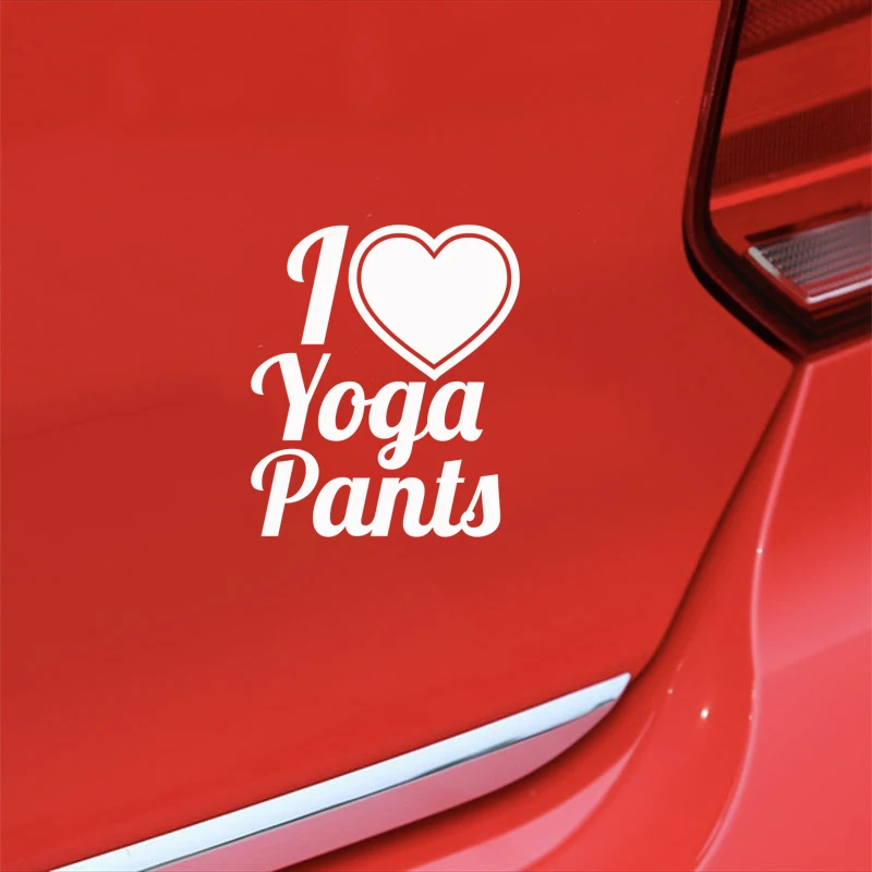 Виниловая наклейка с надписью My Heart Yoga | Автомобили и мотоциклы