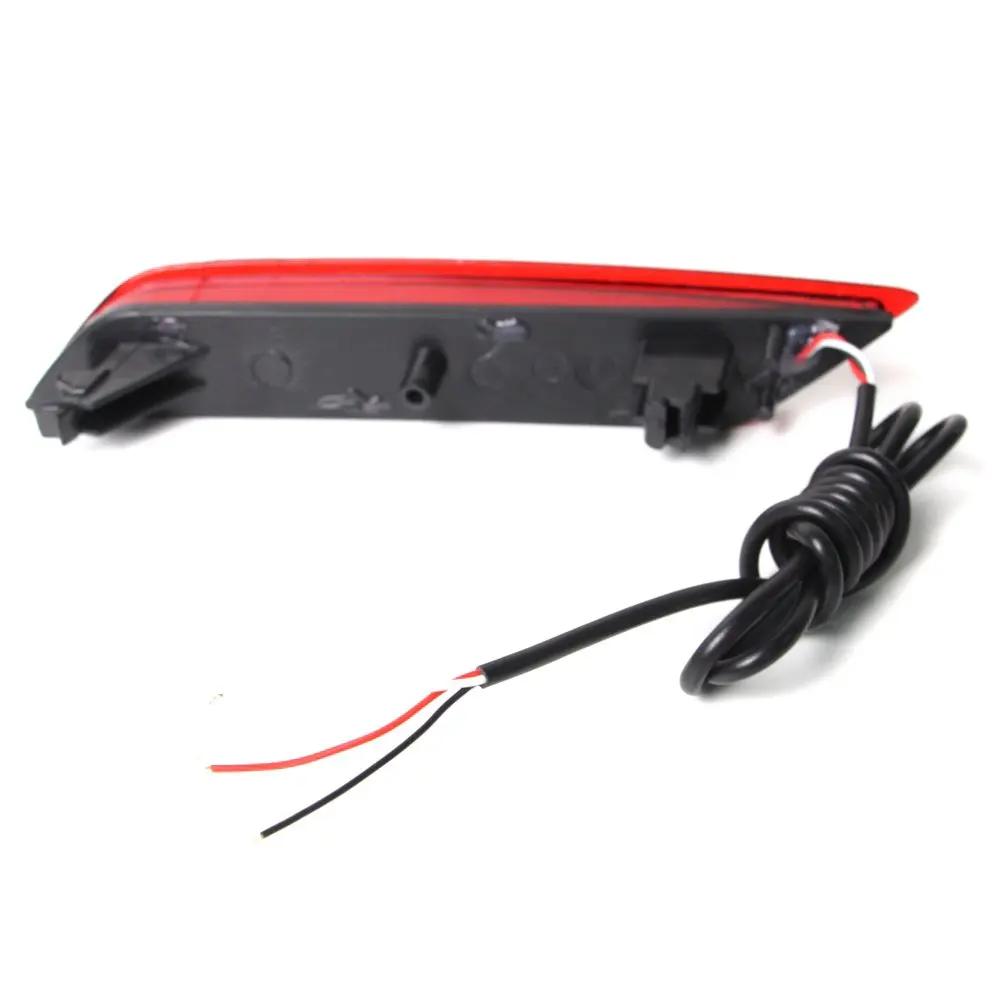 Красный Светодиодный отражатель задний бампер светильник для Honda City 2017 2018 2019