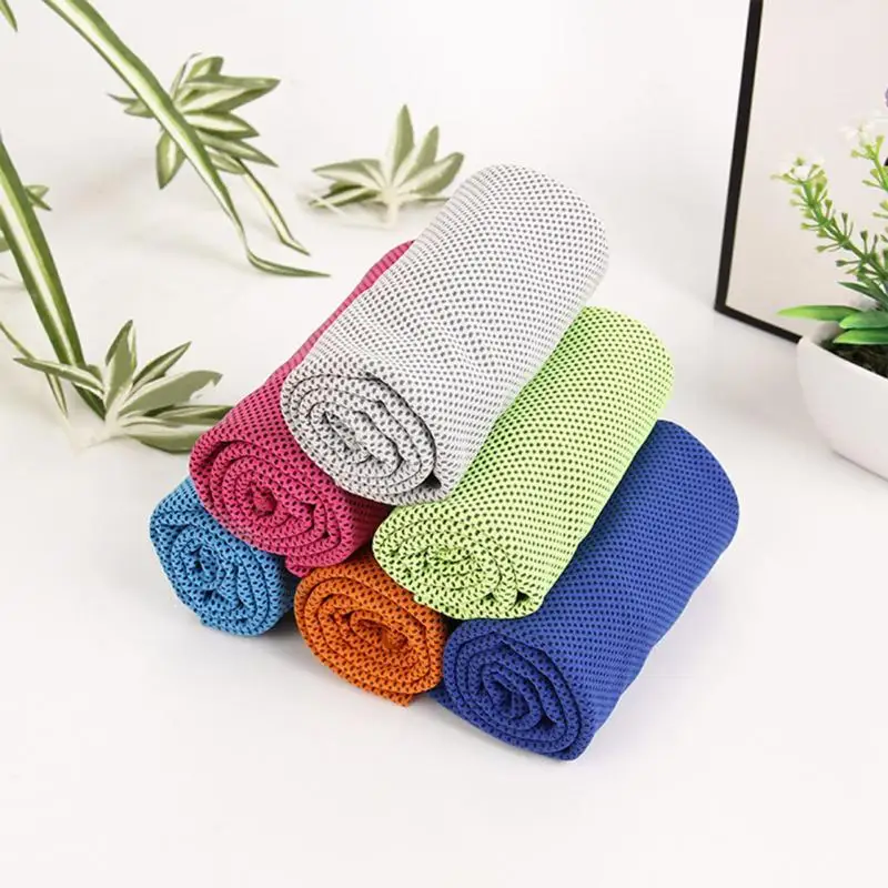 Спортивное Полотенце с мгновенным охлаждением быстросохнущее полотенце из