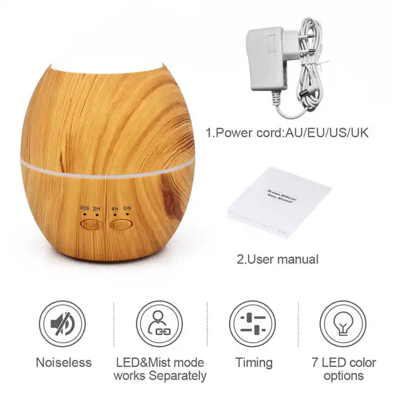 

ml 300 air humidifier essential oil diffuser aromatherapy electric aroma diffuser mist maker