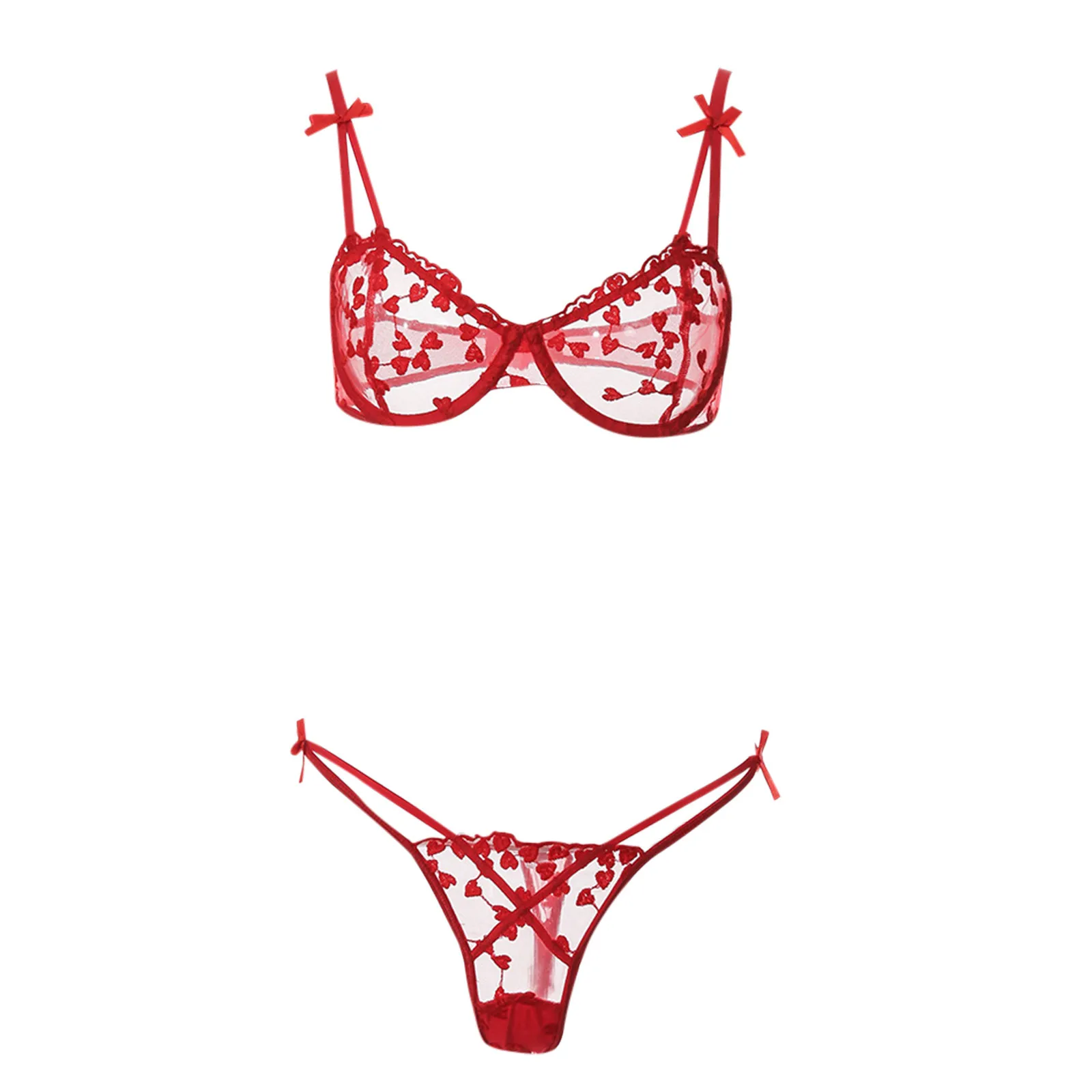 

Fashion Women Sexy Lace Lingerie Set Hollow Out Exotic Bra G-string Thong Elegant Underwear Sleepwear Lenceria Femenina