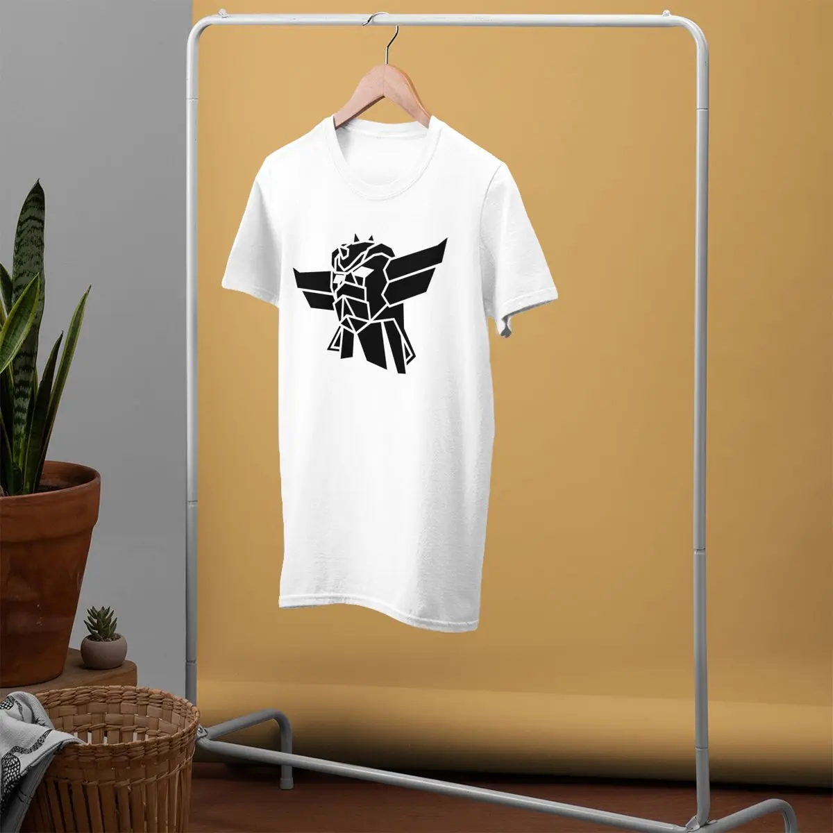 Grendizer футболка Goldorak хлопок 4xl Футболка уличная одежда Забавный принт короткий