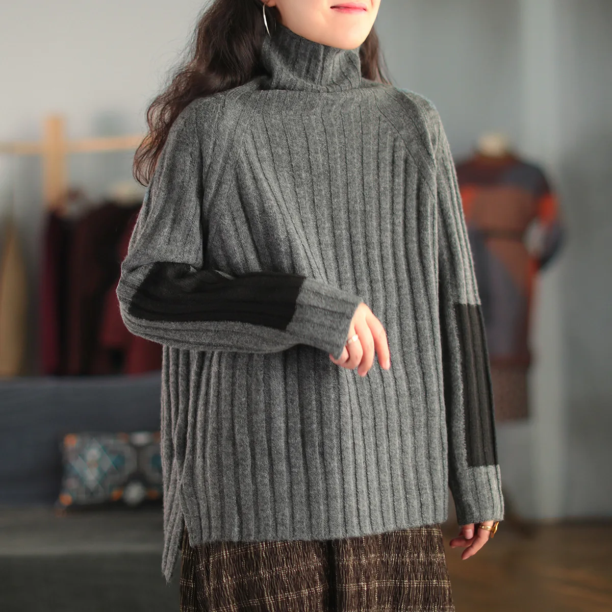 Новинка зимы 2020 модные женские пуловеры Max LuLu в китайском стиле повседневные