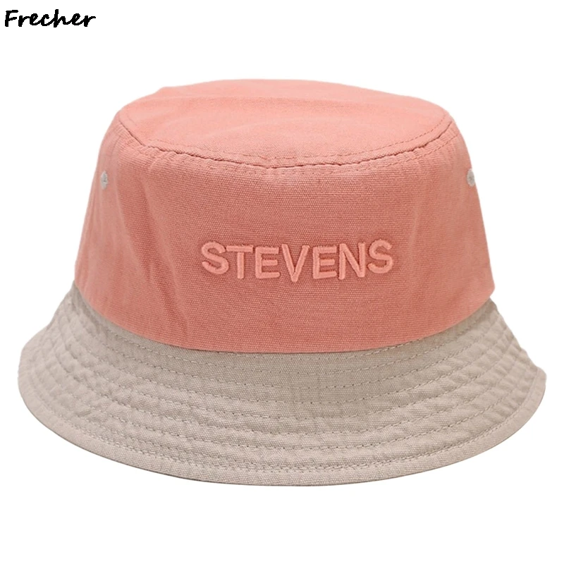 

2021 Spring and Summer Breathable Cotton Irregular Bucket Hat For Women Girl Fashin Soild Flat Fisherman Basin Cap Outdoor Cap