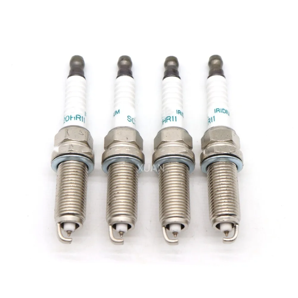 XUAN 4 шт./лот иридиевая Свеча зажигания 90919-01253 для Toyota Corolla Matrix Prius V YARIS RAV4 LEXUS CT200h Scion iQ xD SC20HR11