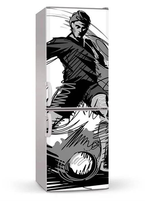 Самоклеящаяся 3d-наклейка для холодильника двери | Дом и сад