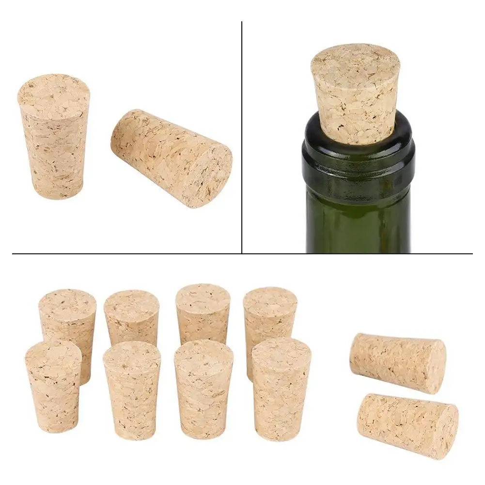 

Blank Wine Corks Straight CorksWine Stoppers Reusable Functional Portable Sealing Wine Bottle Stopper for Bottle 10pcs Dropship