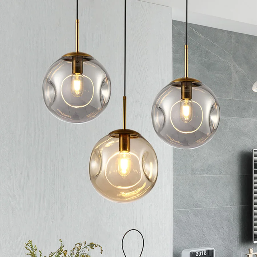 Thrisdar E27 современные подвесные лампы для столовой спальни ресторана кафе