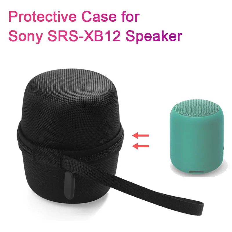 

Bluetooth Speaker Protective Case Shockproof Easy-to-carry Storage Pouch Carry Bag for Sony SRS-XB12