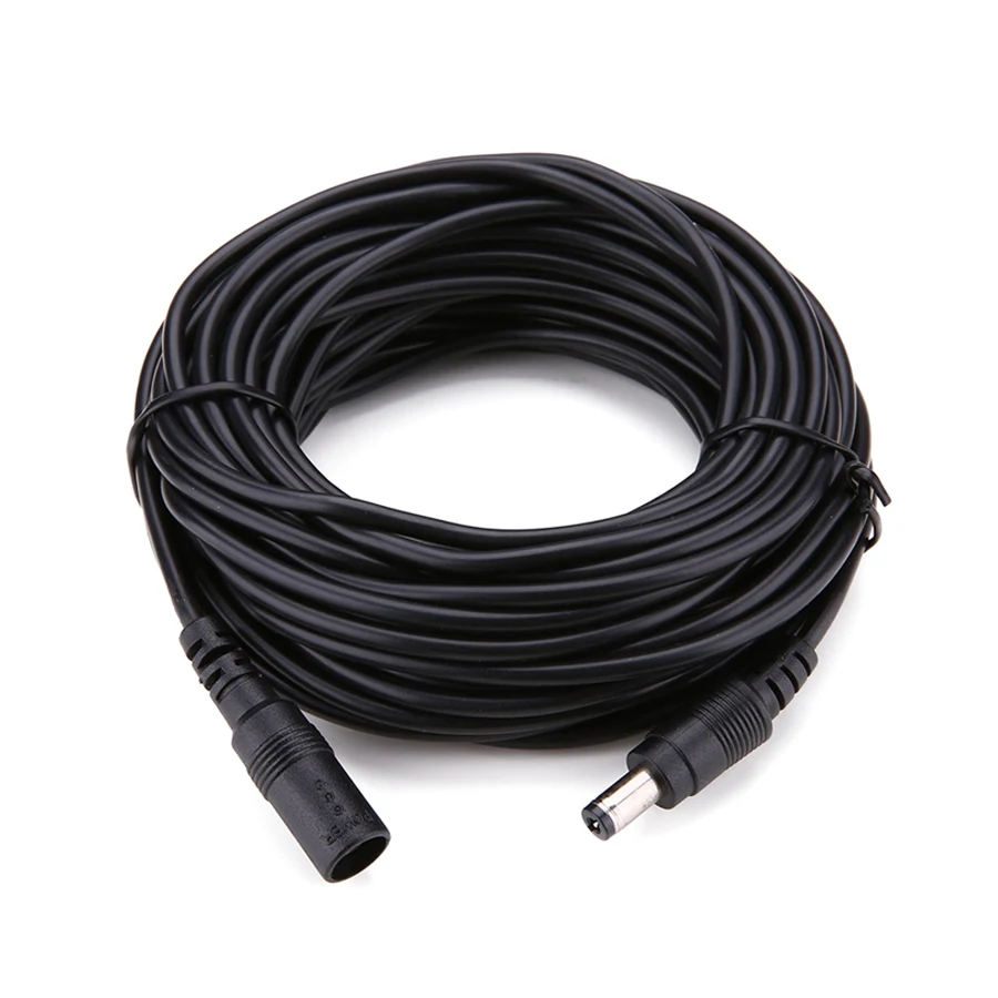 Удлинительный кабель питания постоянного тока с разъемом 5 мм x 2 1 штекер для