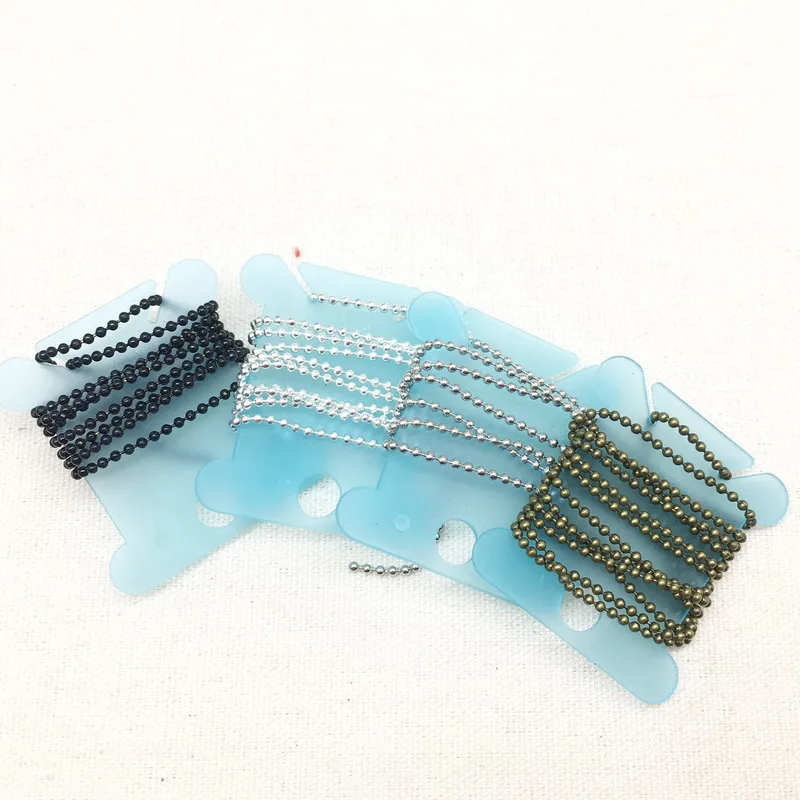 

5m/lot 1.5mm Metal Ball Bead Chains Bulk Iron Chains For Diy Bracelet Necklace Jewelry