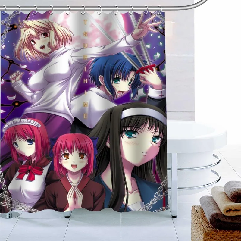 

Custom Lunar Legend Moon Princess Shower Curtain Waterproof Mildew Proof Bath Curtain Polyester Fabric Bathroom Curtain 0918