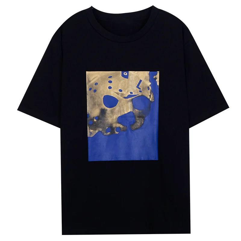 

2021 Harajuku Women' S T-shirt Moon Print Punk Female T-shirts with Short Sleeve Hip Hop Summer Streetwear Tees Top Clothing New