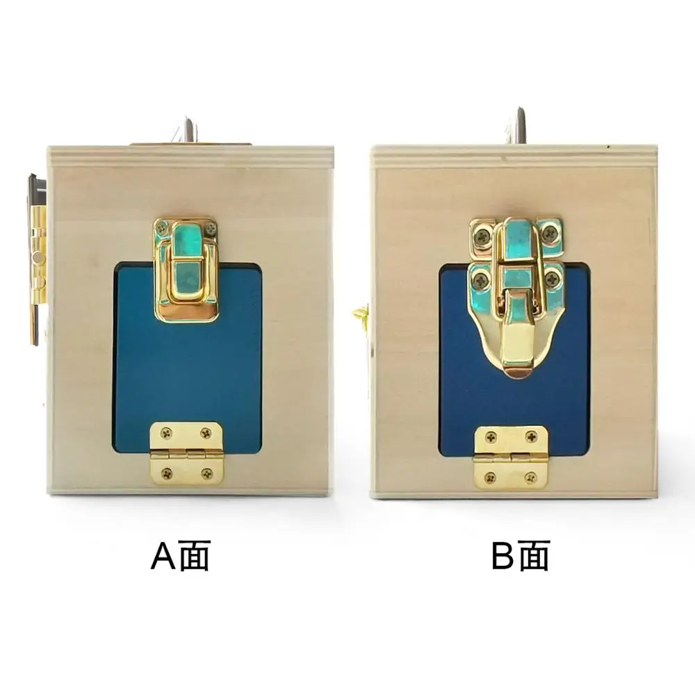 Деревянный ящик для инструментов занят доска и обучающие игрушки разблокировать