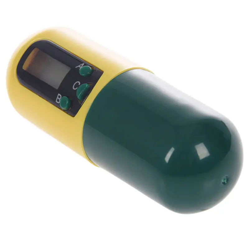 Медицинская цифровая таблеточная коробка с таймером и будильником контейнер для