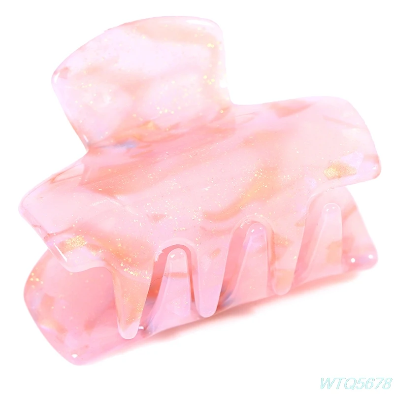 

1PC INS Fashion Korean Small Medium Hair Claw Jelly Color Hair Clamp Acrylic Hair Clip Ponytail Crab Hair Accessories for Women