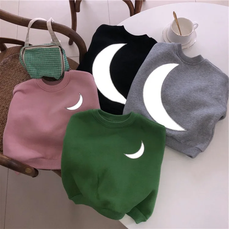 Осенне-зимние детские модные флисовые толстовки с светоотражающими элементами