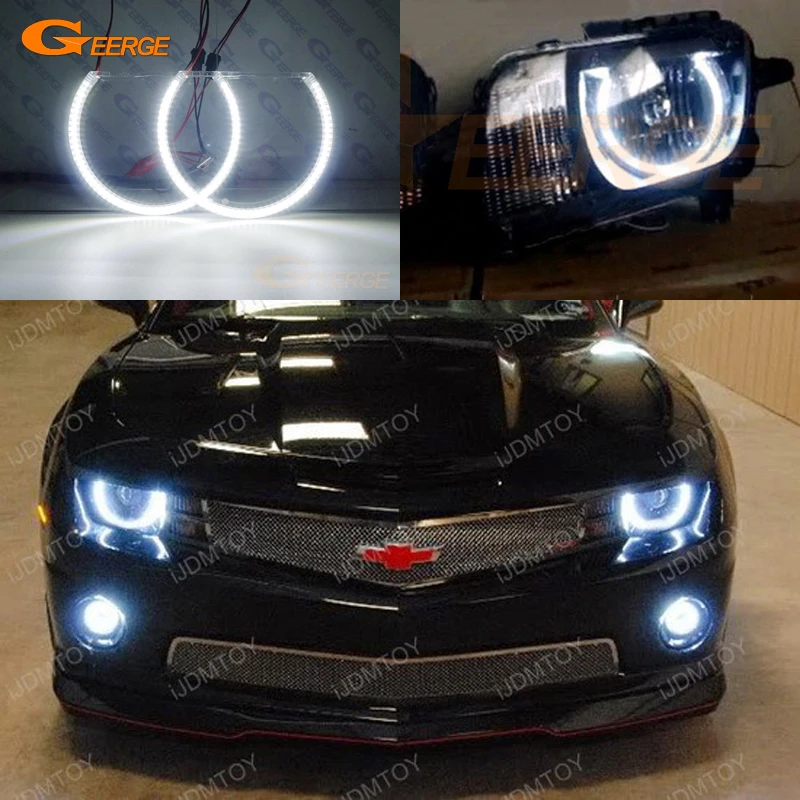 Для Chevrolet Chevy Camaro 2009 2010 2011 2012 2013 ультра яркий SMD светодиодный комплект колец