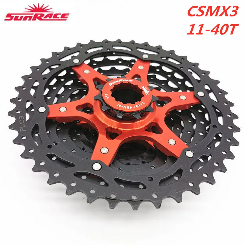 Sunracing 10 speed CSMS3 и CSMX3 11-40 T/11-42 T широкого соотношения и MTB велосипед трещотка кассета 11-40 T/11-42 T CSMS3 CSMX3 cog