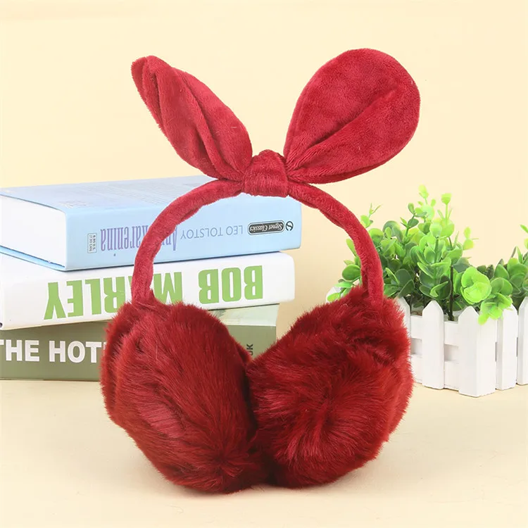 

ear warmers Women Ladies girl sweet Plush Fluffy Warm fur earmuffs Earlap ear cover ear muffs orejeras Winter freeshipping