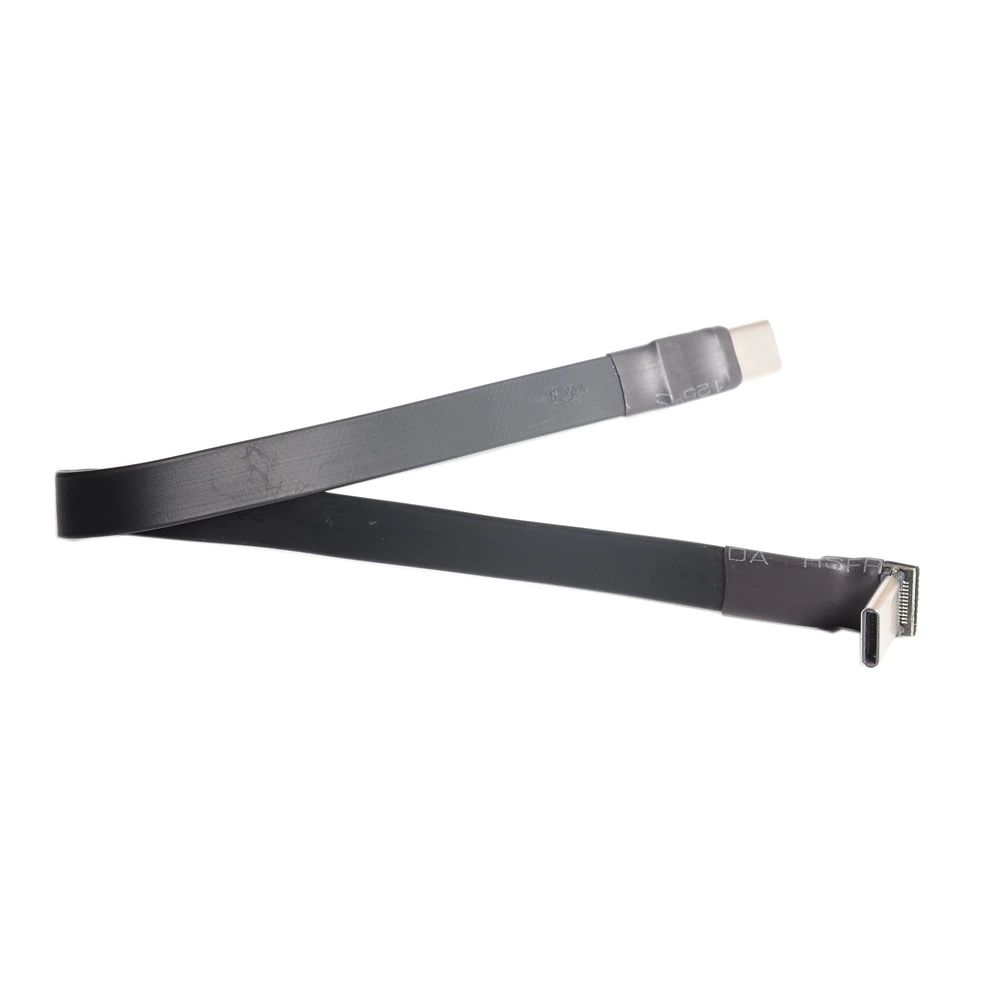 Новинка FPV USB 3.1 кабель Type-C-USB-C FPC плоский штырь-штырь прямоугольный USB3.1 УДЛИНИТЕЛЬ