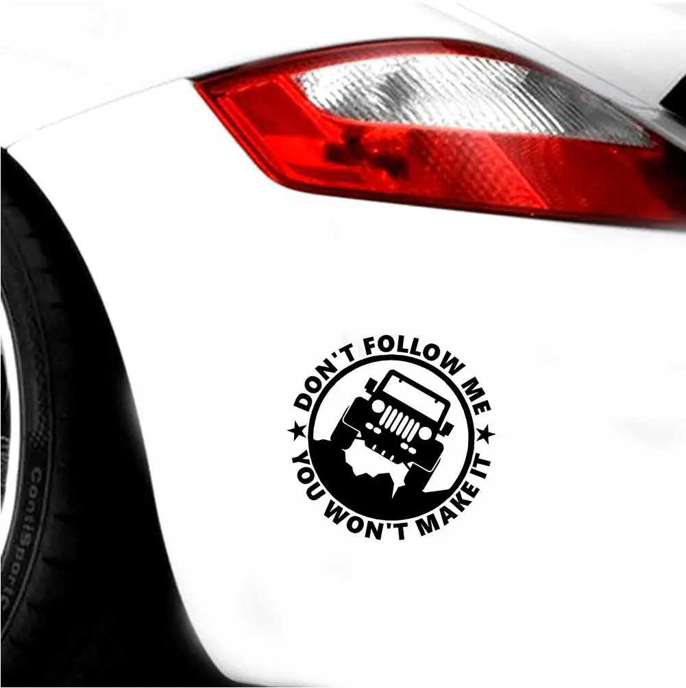 С забавной надписью авто Стайлинг внедорожных транспортных средств